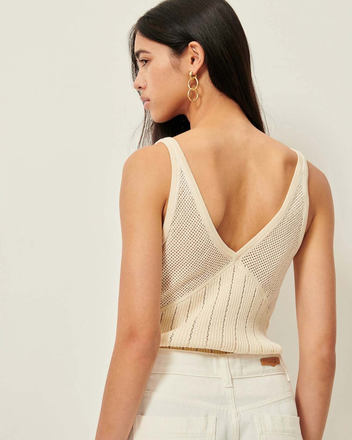 Sessun Attita Ribbed Tank Top - Image 2 of 4