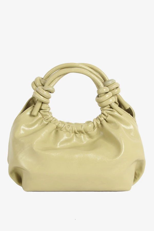 HVISK Jolly Glossy Structure Bag - Matcha Green