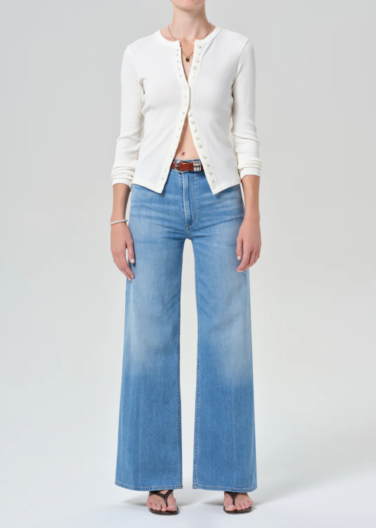 Citizens of Humanity Lyra Long Wide Leg Jeans - Image 1 of 5