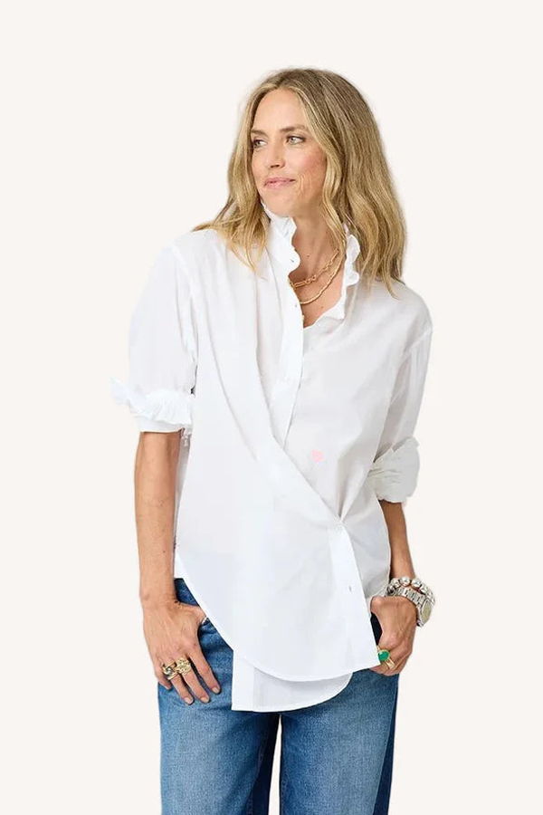 Kerri Rosenthal Mia Ruffle Shirt