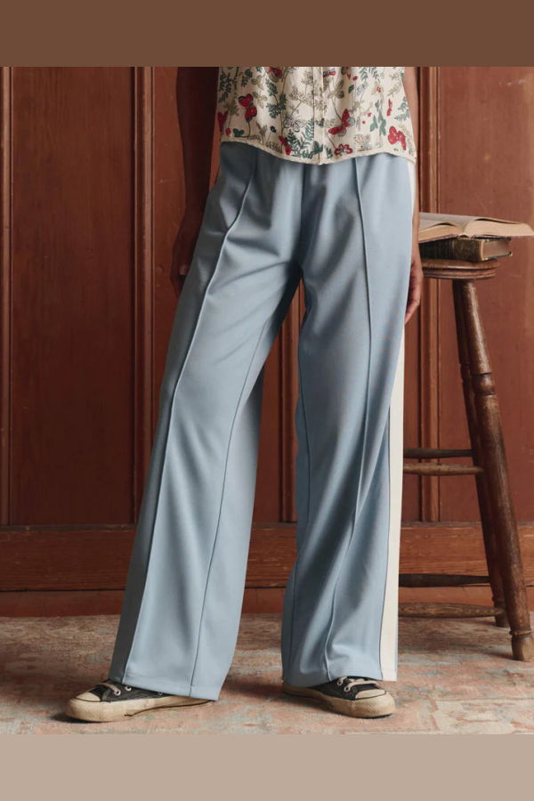 The Great. The Wide Leg Track Pant Sweatpants