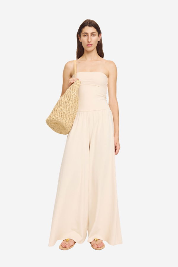 By Malene Birger Marciel Jumpsuit - Oyster Gray