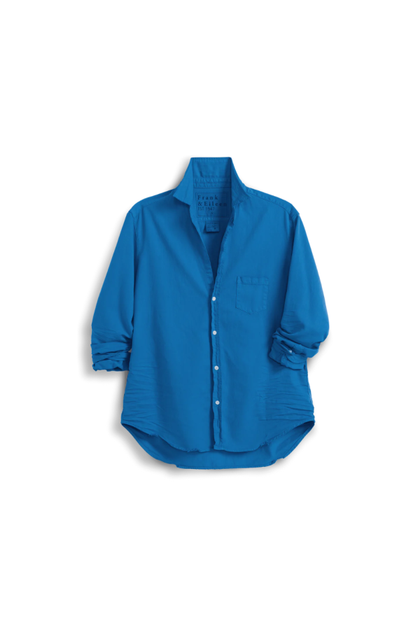 Frank & Eileen Eileen Relaxed Button-Up Shirt - Lapis