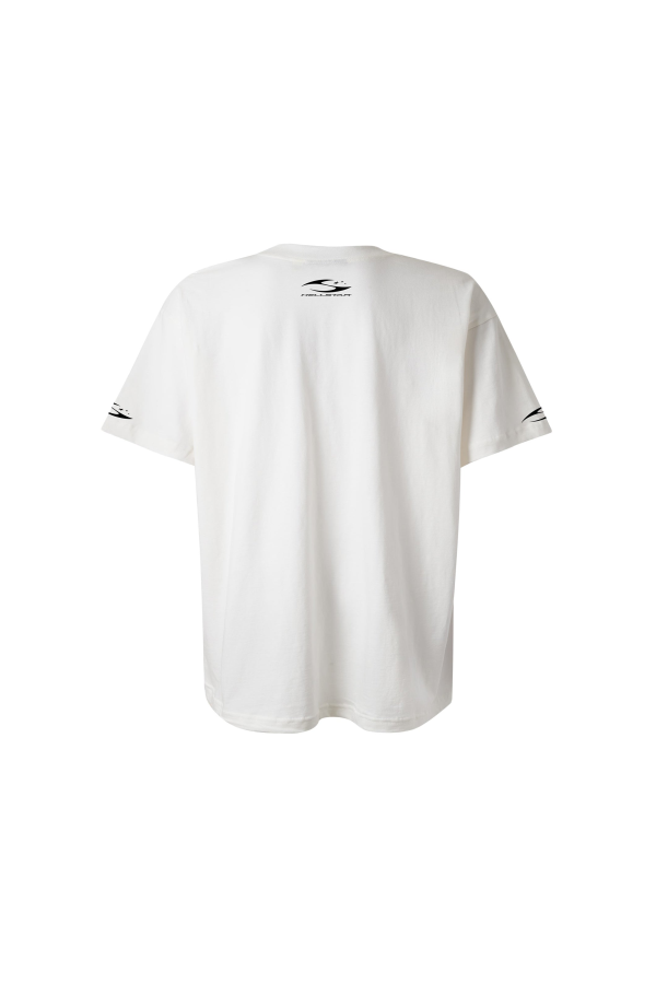 Hellstar H Cursive Logo T-Shirt - White