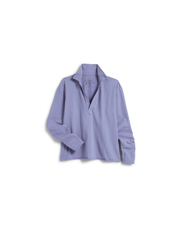 Frank & Eileen Patrick Popover Henley Top - Lavender