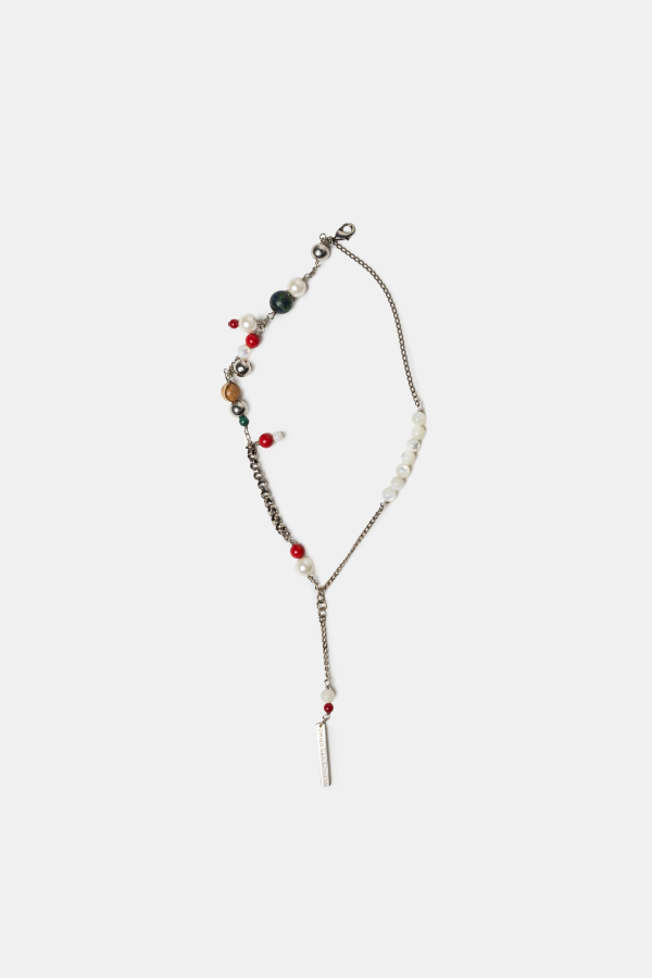 Dries Van Noten Double Chain Charm Bracelet