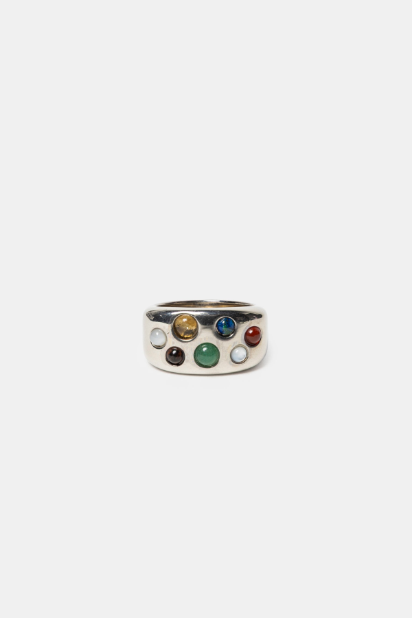 Dries Van Noten Multicolor Stone Ring