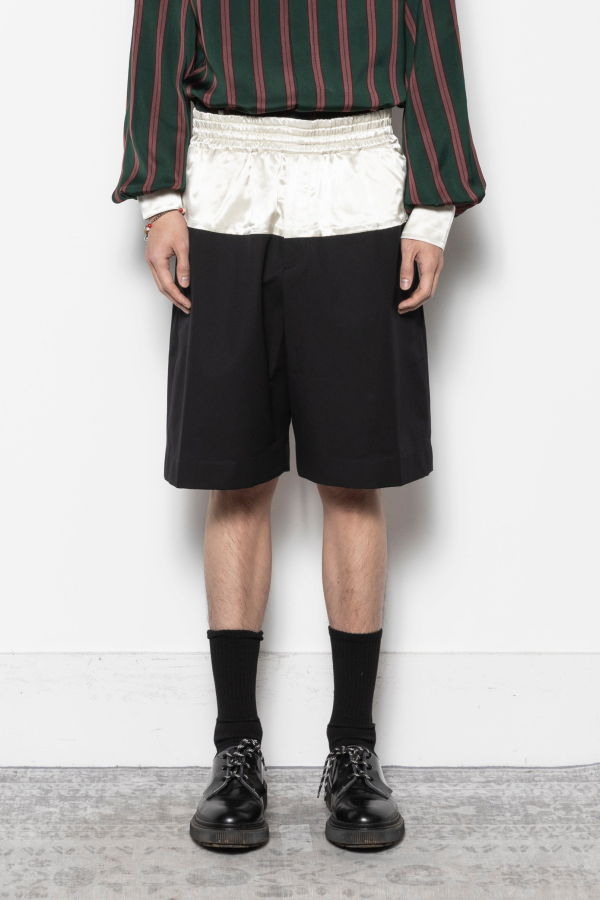 Dries Van Noten Pablo Two-Tone Shorts