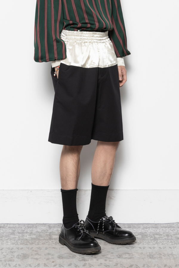Dries Van Noten Pablo Two-Tone Shorts