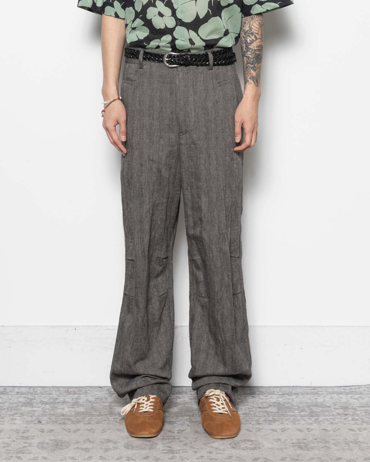 Dries Van Noten Pencks Pants - Black - Image 1 of 5