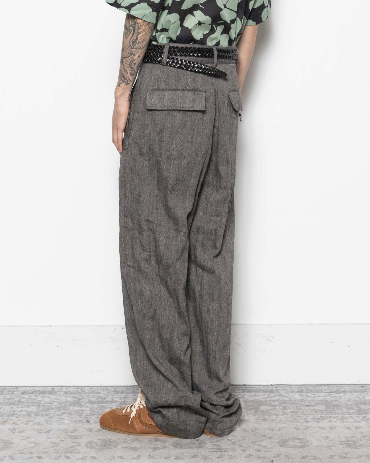 Dries Van Noten Pencks Pants - Black - Image 3 of 5