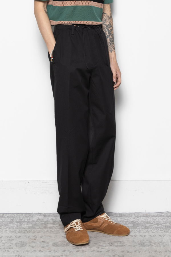 Dries Van Noten Penny Long Pants Sweatpants - Black