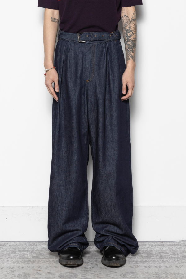 Dries Van Noten Preaches Denim Pants