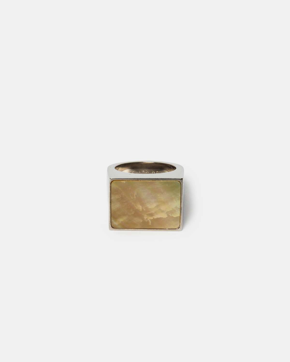 Dries Van Noten Signet Ring - Ivory - Image 1 of 2