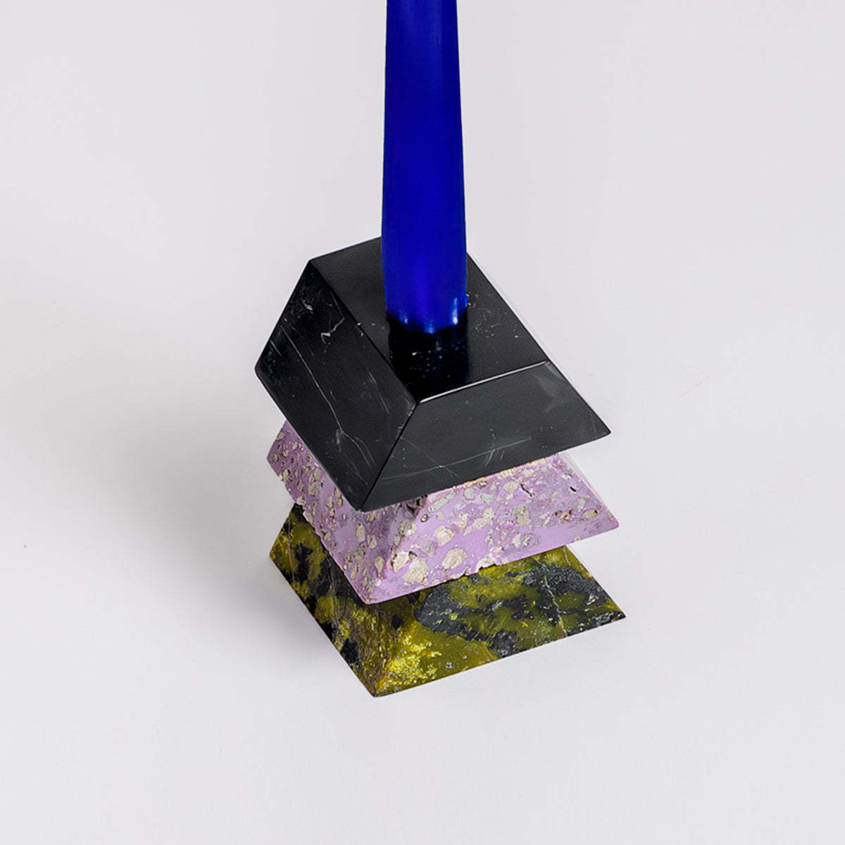 Dar Proyectos Triangle Gemstone Puzzle 3-Piece Candelabra - Image 1 of 10