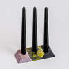 Dar Proyectos Triangle Gemstone Puzzle 3-Piece Candelabra - Thumbnail 3