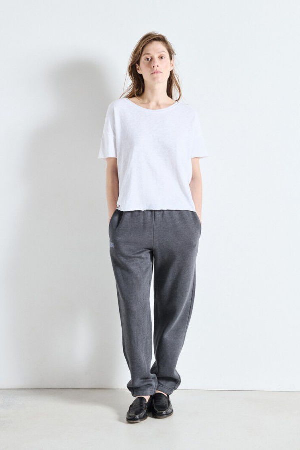 American Vintage Sonoma Loose Fit Tee - Blanc