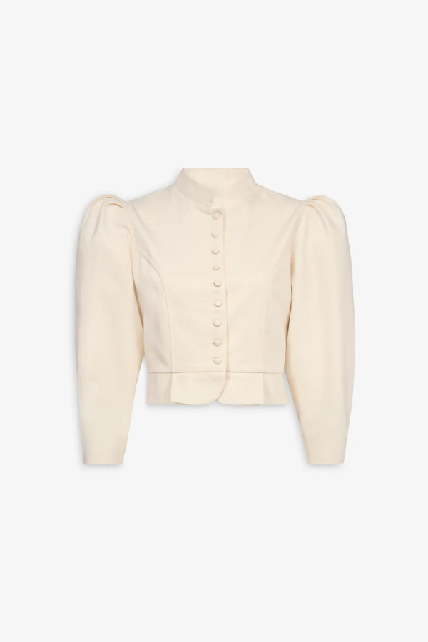 Destree Amoako Denim Jacket - Ecru