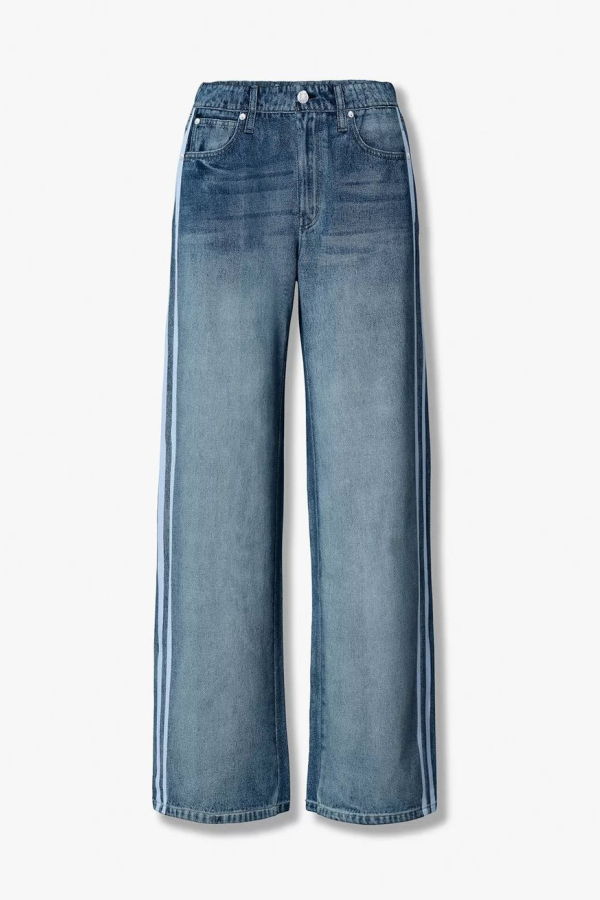 Rag & Bone Miramar Terry Track Pant - Carnation Stripe