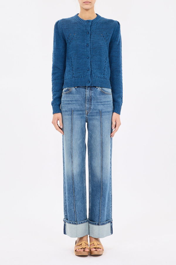 Ulla Johnson Delphina Cardigan - Aegean