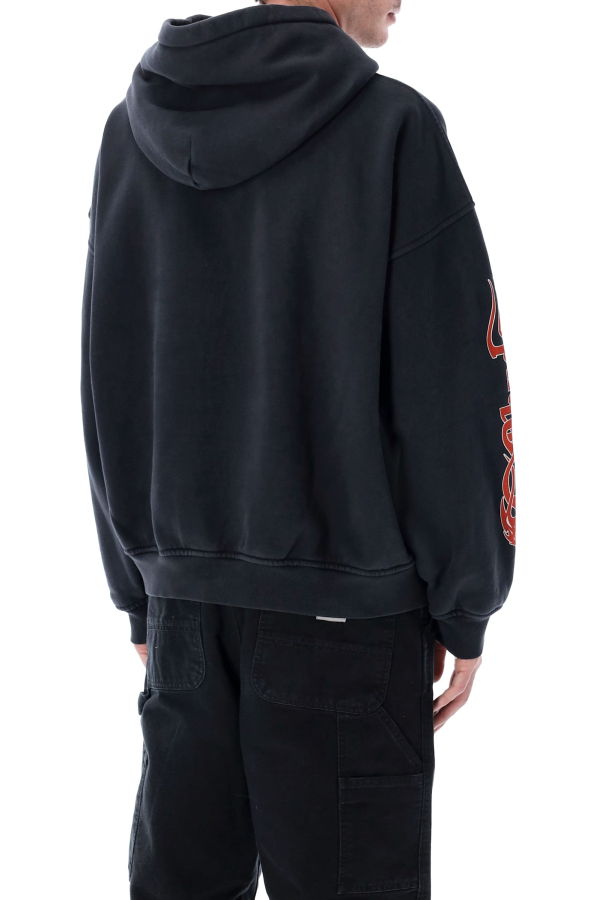 RHUDE Mesa Stallion Graphic Hoodie - Vintage Black