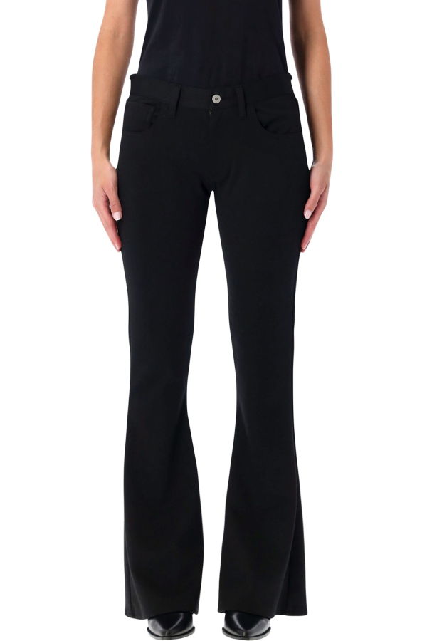 JUNYA WATANABE Low Waist Flare Pants - Black