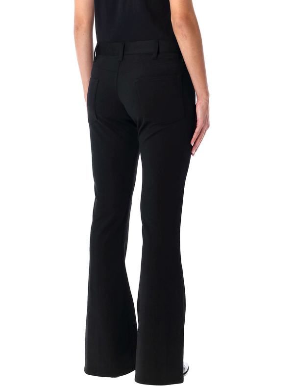 JUNYA WATANABE Low Waist Flare Pants - Black