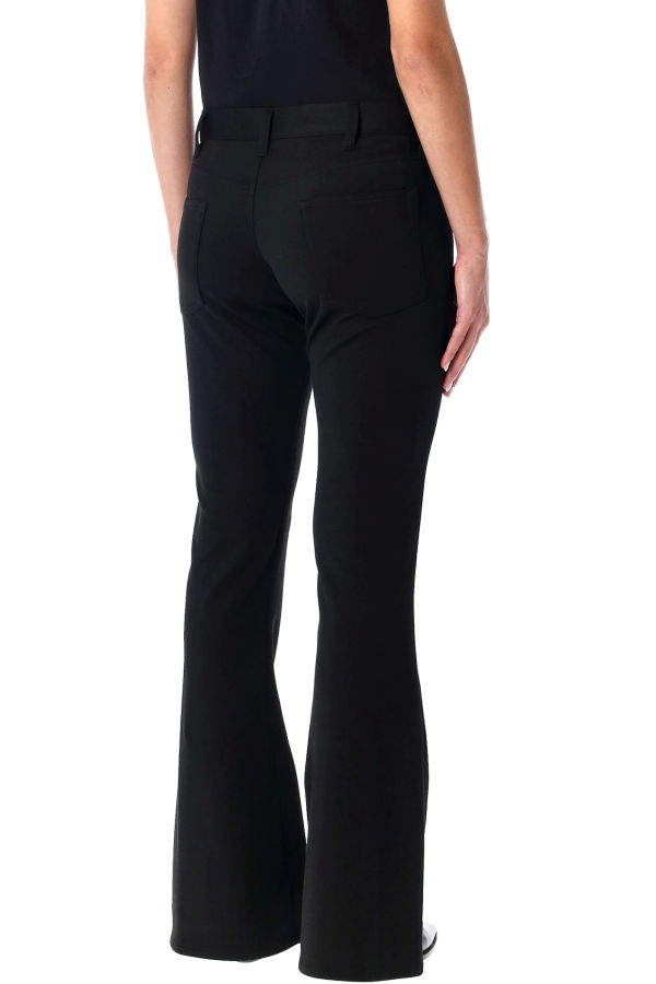 JUNYA WATANABE Low Waist Flare Pants - Black