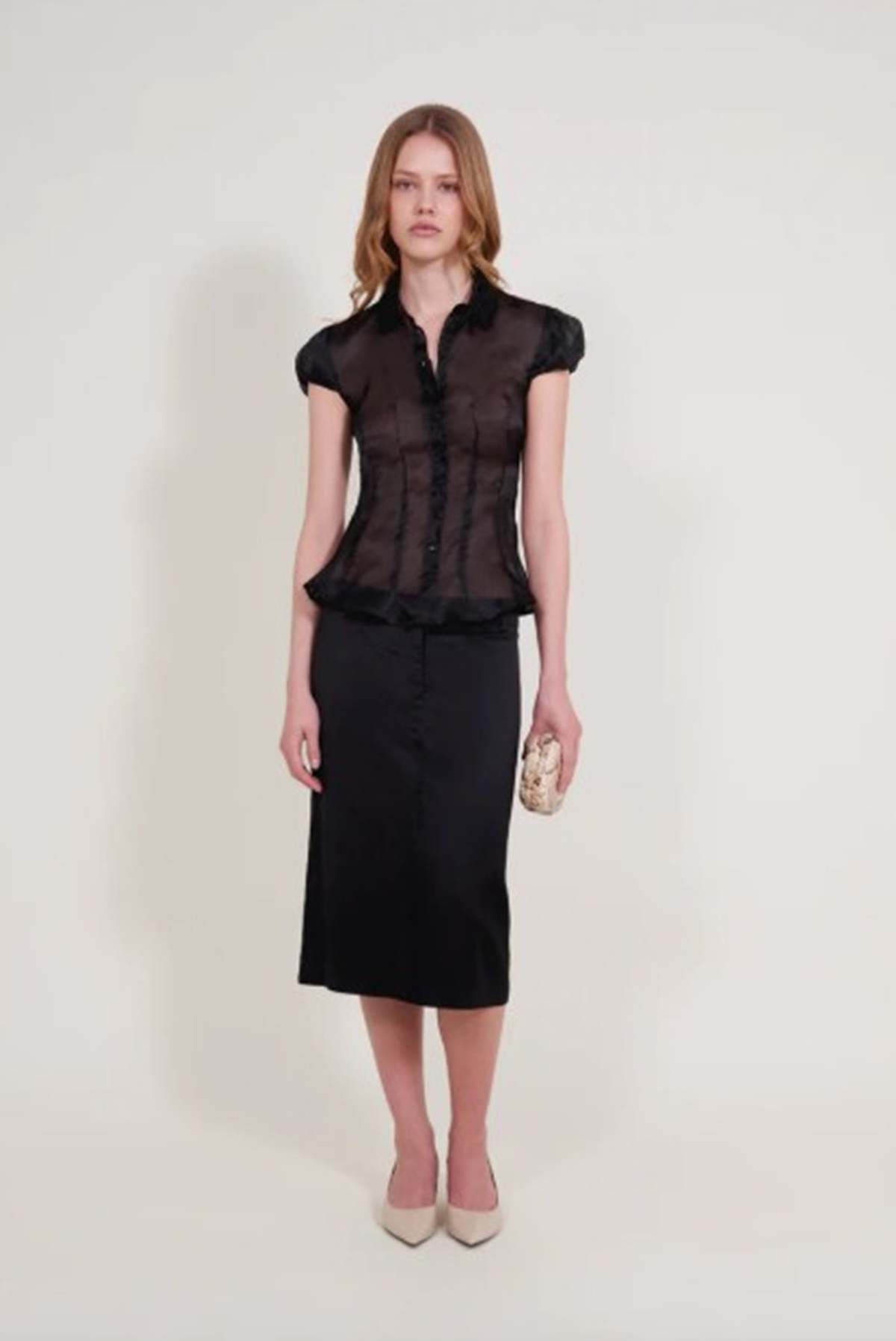 Alfie Erin Skirt - Black - Image 7 of 7