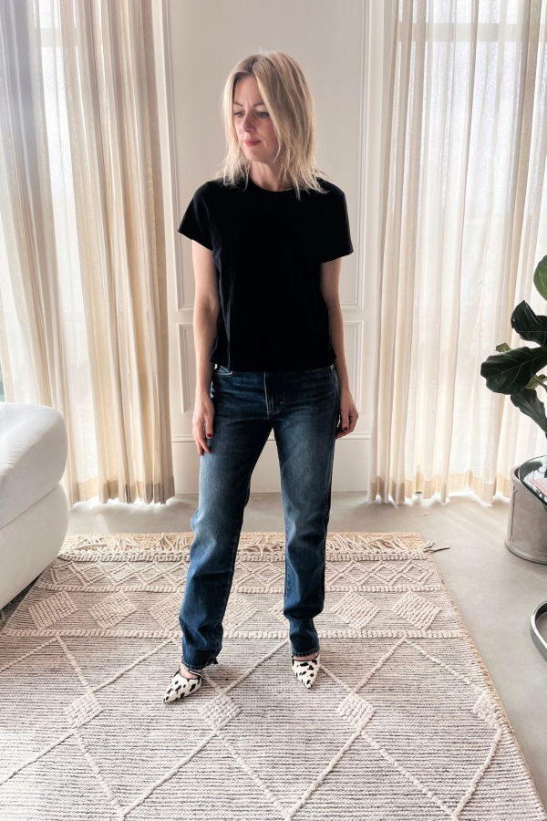 amo denim Lovey Tee - Black