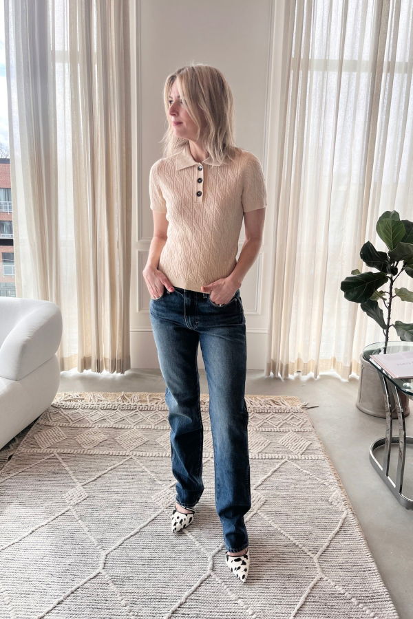 amo denim Mira High Rise Relaxed Leg Jeans