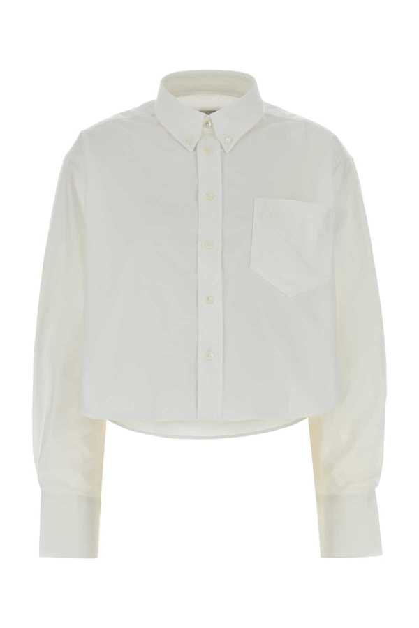 Ami Alexandre Mattiussi White Oxford Oversize Shirt - Blancnaturel