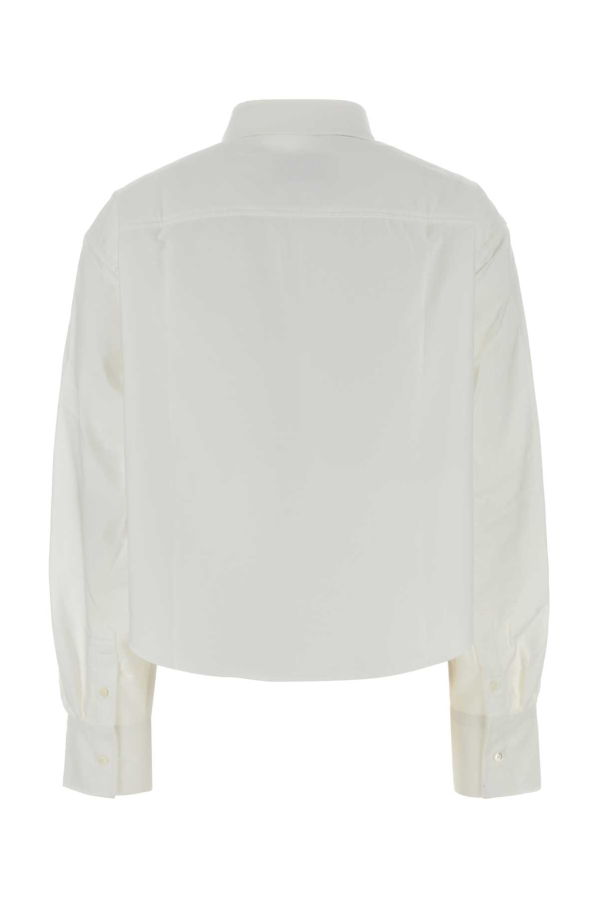 Ami Alexandre Mattiussi White Oxford Oversize Shirt - Blancnaturel