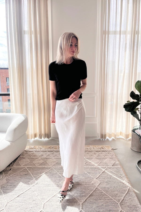 The Garment Bergen Knit Tee - Black