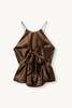 The Garment Cata Tie Top - Espresso - Thumbnail 5