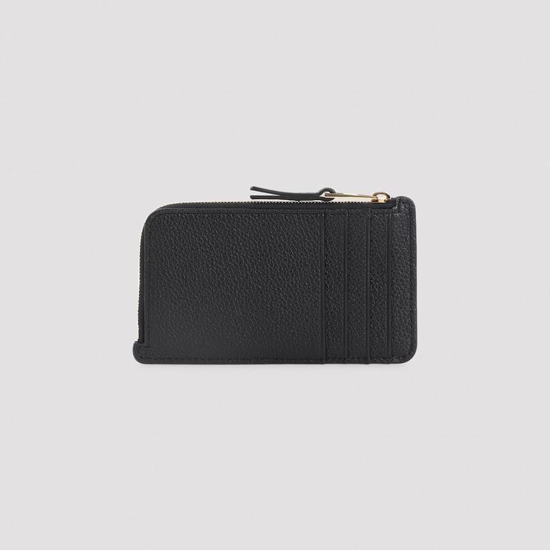 LOEWE Duet Coin Cardholder Wallet - Black
