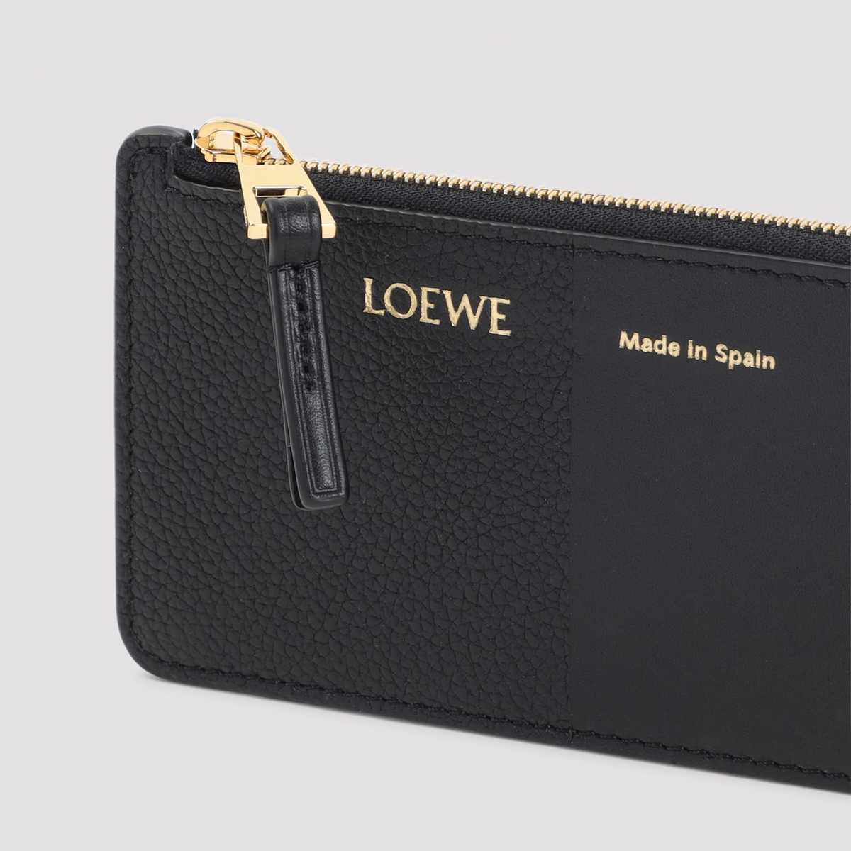 LOEWE Duet Coin Cardholder Wallet - Black - Image 5 of 5