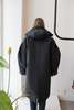 Ganni Ripstop Tri-Layer Parka Coat - Phantom Black - Thumbnail 8