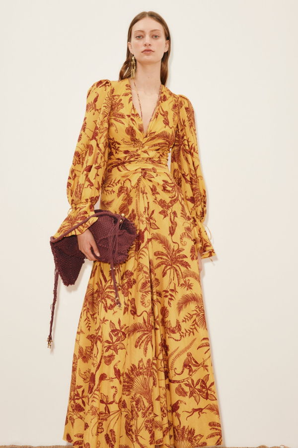 ALEMAIS Banana Blossom Gown