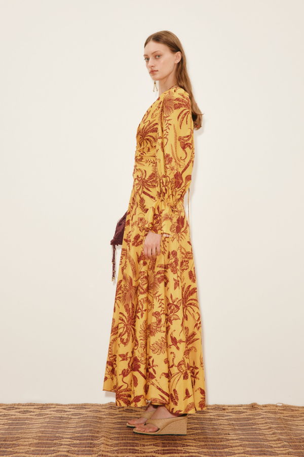 ALEMAIS Banana Blossom Gown
