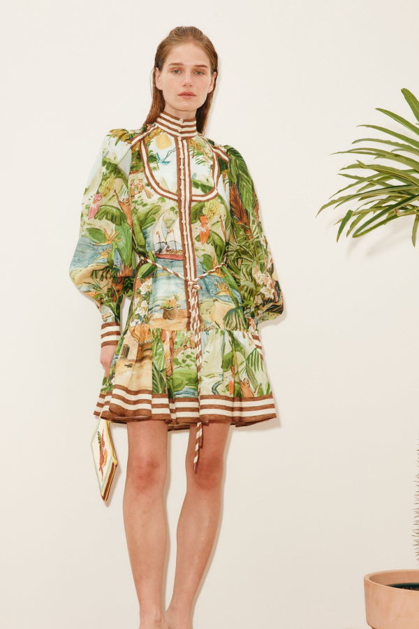 ALEMAIS Toucan Tango Mini Dress