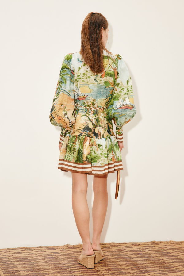 ALEMAIS Toucan Tango Mini Dress