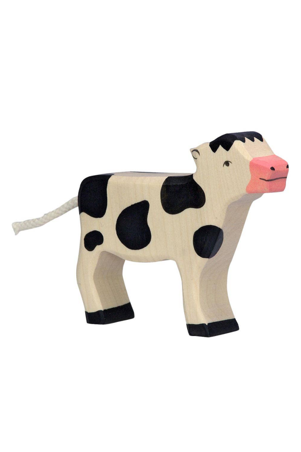 Kids Goki America Calf, Standing, Black Figure