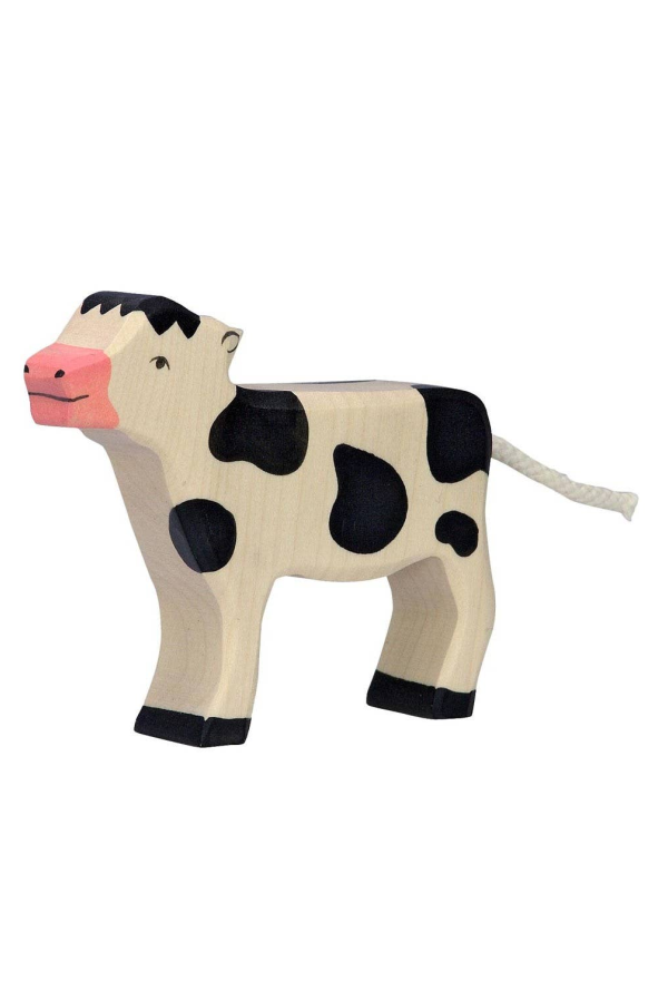 Kids Goki America Calf, Standing, Black Figure