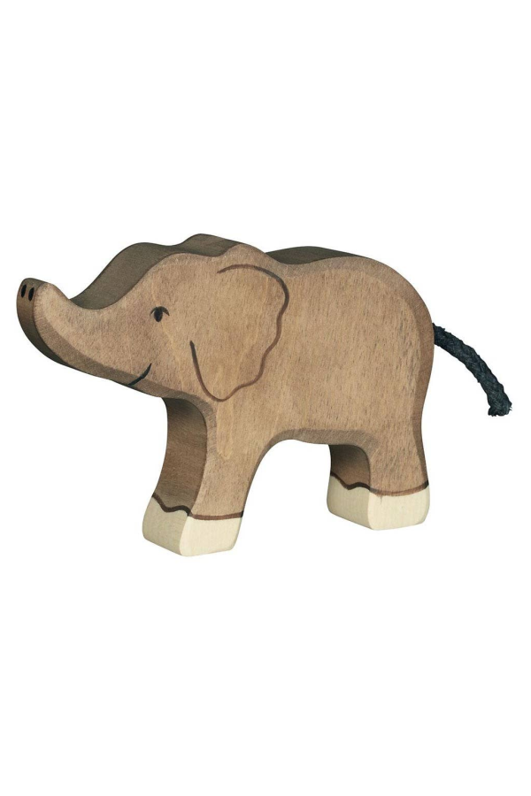 Kids Goki America Elephant, Small, Trunk Raised Figure
