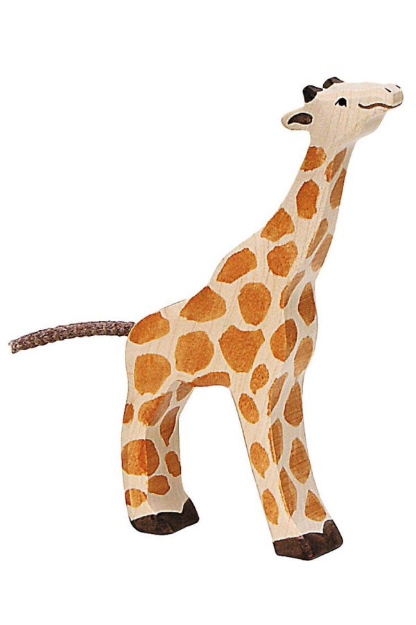 Kids Goki America Giraffe Small Feeding Figure