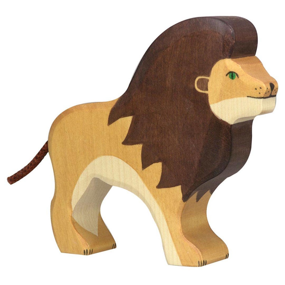 Kids Goki America Lion Wooden Figure - Image 1 of 3