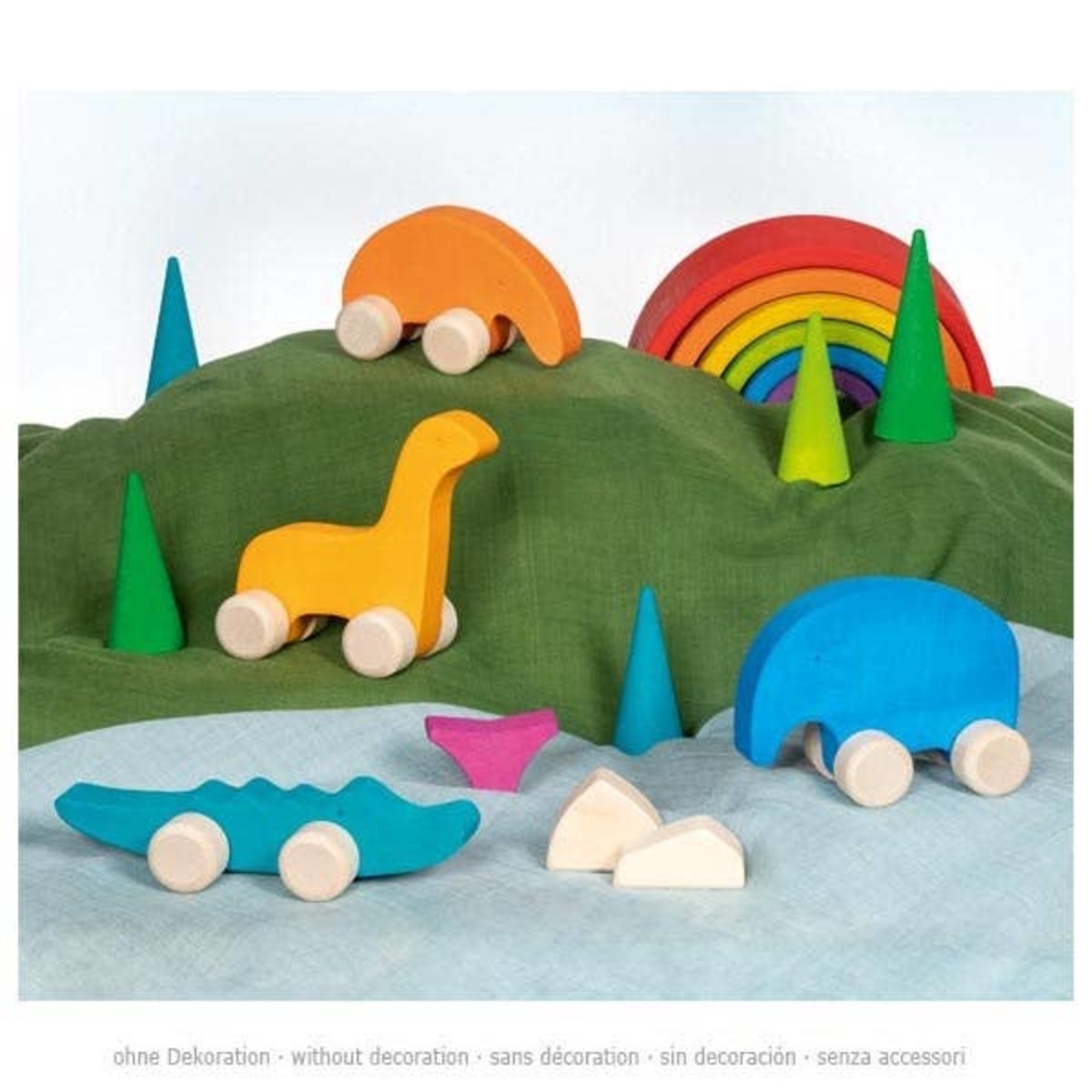 Kids Goki America Push-Along Animals Good Friends Toy - Image 2 of 3