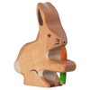 Kids Goki America Rabbit With Carrot Figure - Thumbnail 1