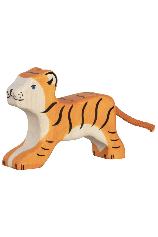 Kids Goki America Tiger Small Running Figure